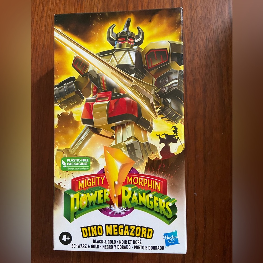 Mighty Morphin Power Rangers DINO MEGAZORD~ Black & Gold ~ NEW in Box